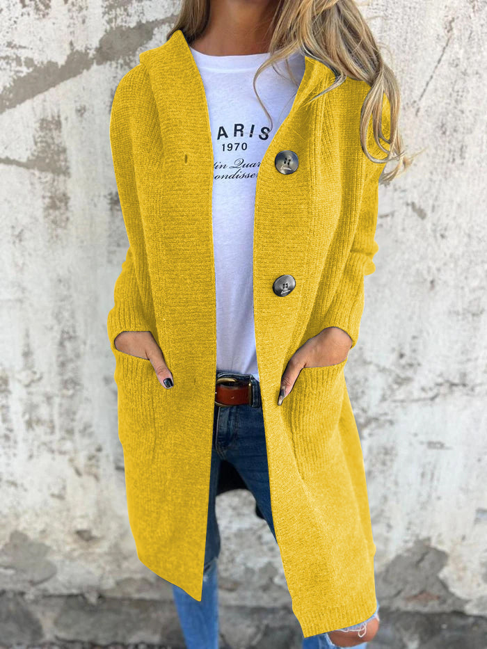 Mirelle | Eleganter, gerippter, langer Cardigan für Damen