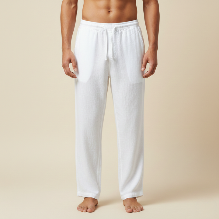 Romero | Klassische stilvolle Leinenhose für den Sommer