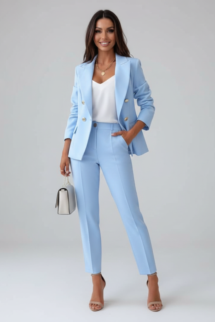 Julia | Abito blazer doppiopetto sofisticato