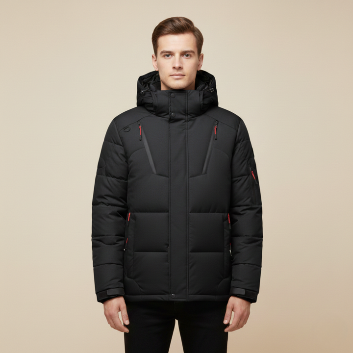 Barry | Moderne wasserdichte Pufferjacke