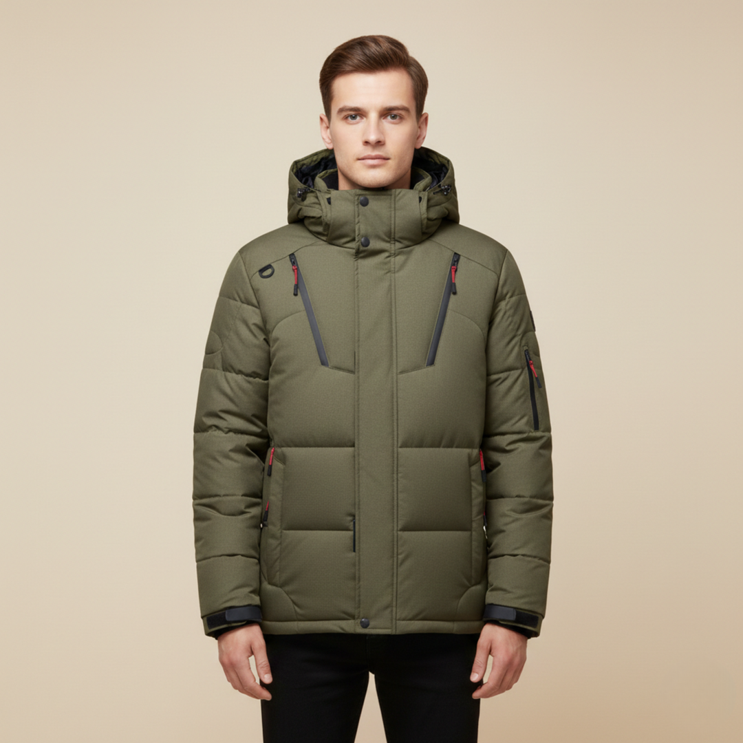 Barry | Moderne wasserdichte Pufferjacke