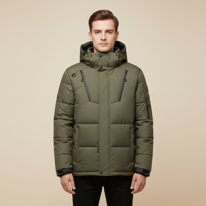 Barry | Moderne wasserdichte Pufferjacke