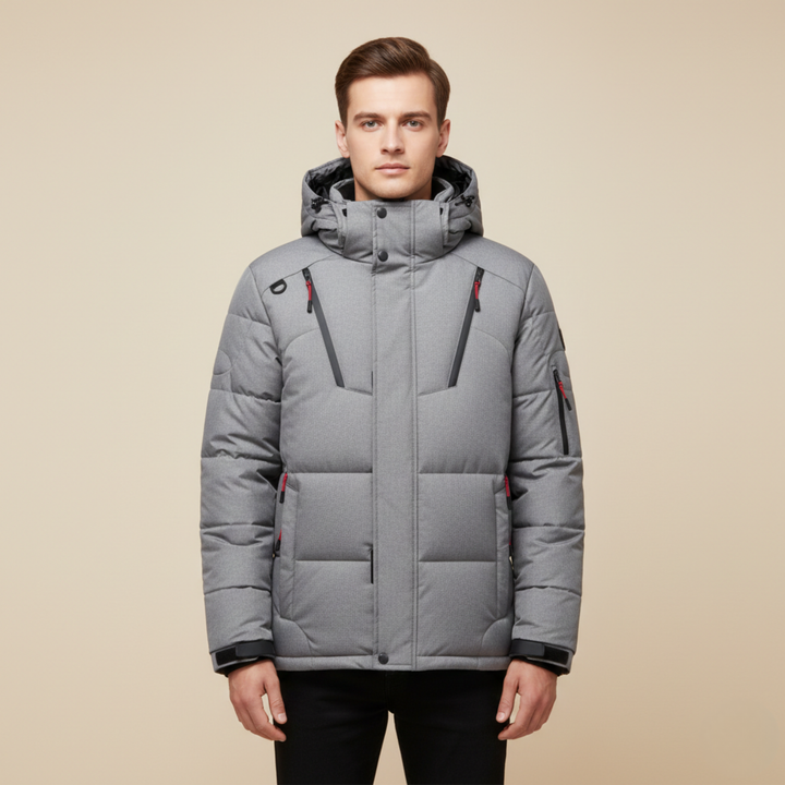 Barry | Moderne wasserdichte Pufferjacke