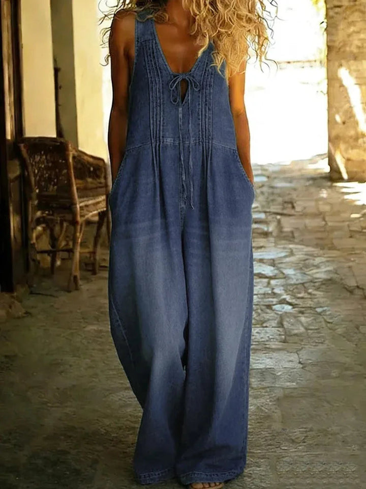 Aveline | Weites Jeans-Overall