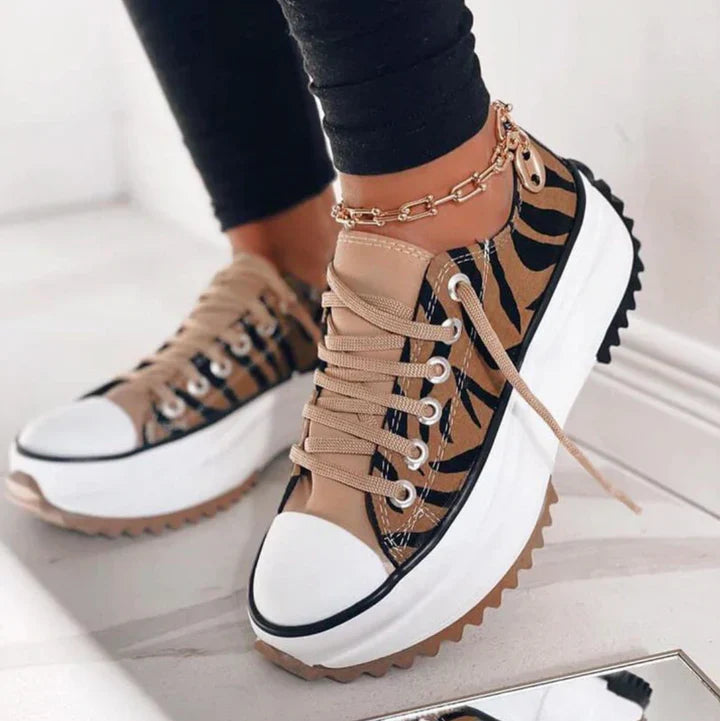 Novara | Stylische Plateau-Sneaker für Damen