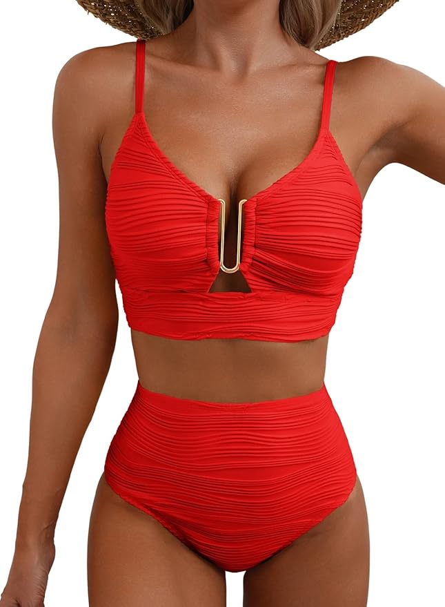 Sienna | Elegantes High-Waist Bikini Set für Damen