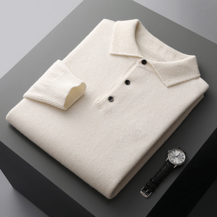 Hayden | Elegantes und stilvolles Langarm-Poloshirt