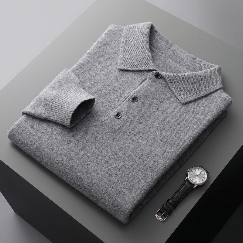 Hayden | Elegantes und stilvolles Langarm-Poloshirt