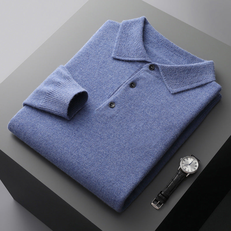 Hayden | Elegantes und stilvolles Langarm-Poloshirt