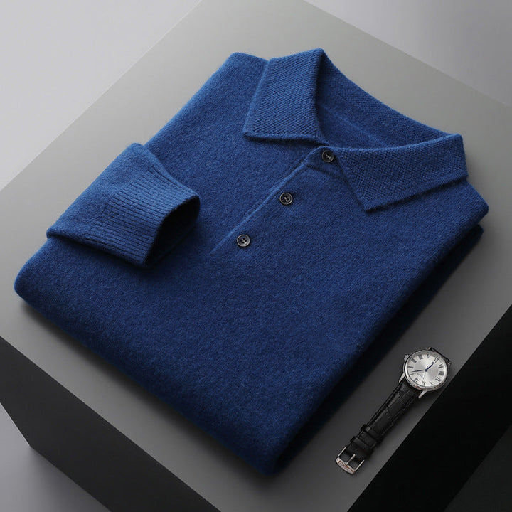 Hayden | Elegantes und stilvolles Langarm-Poloshirt