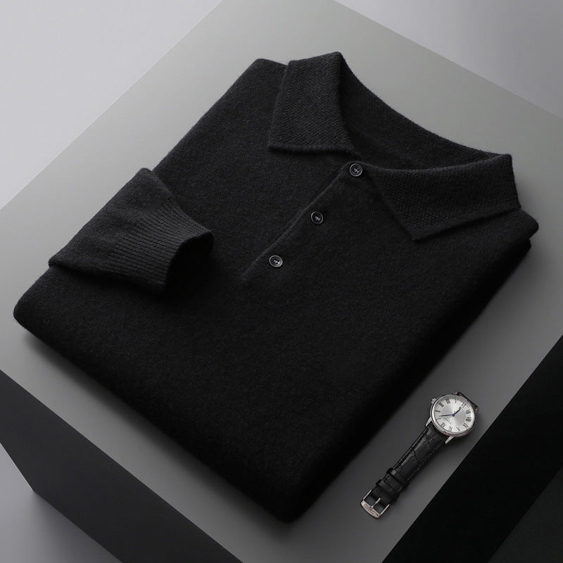 Hayden | Elegantes und stilvolles Langarm-Poloshirt