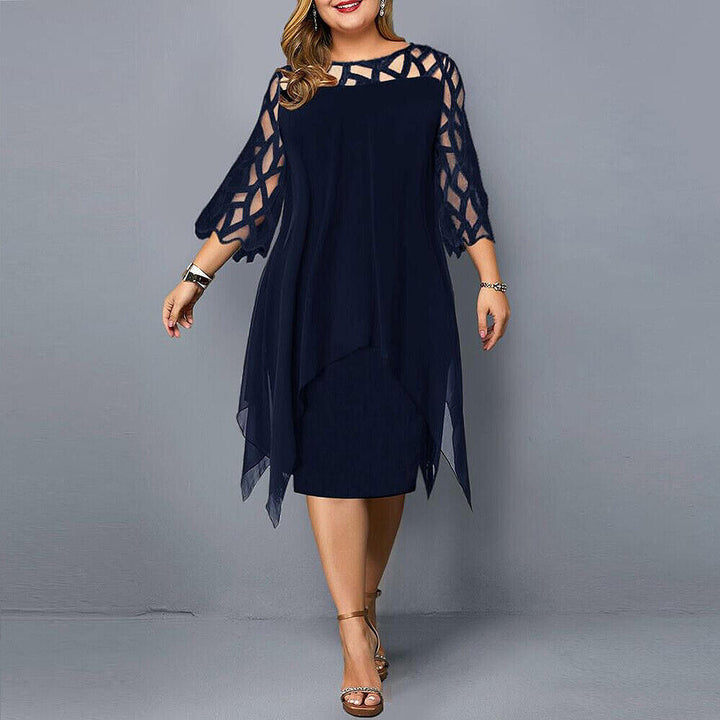 Wendy | Comfortable and Elegant Plus Size Midi Dress
