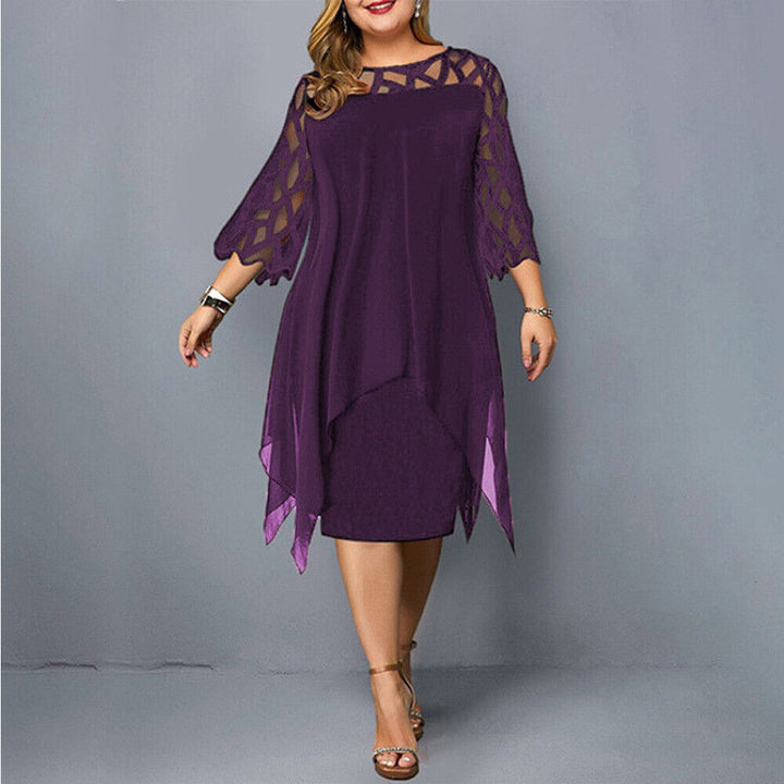 Wendy | Comfortable and Elegant Plus Size Midi Dress