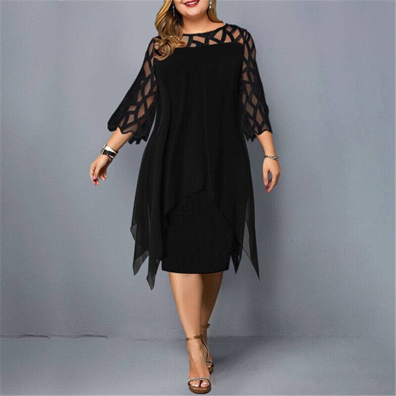 Wendy | Comfortable and Elegant Plus Size Midi Dress