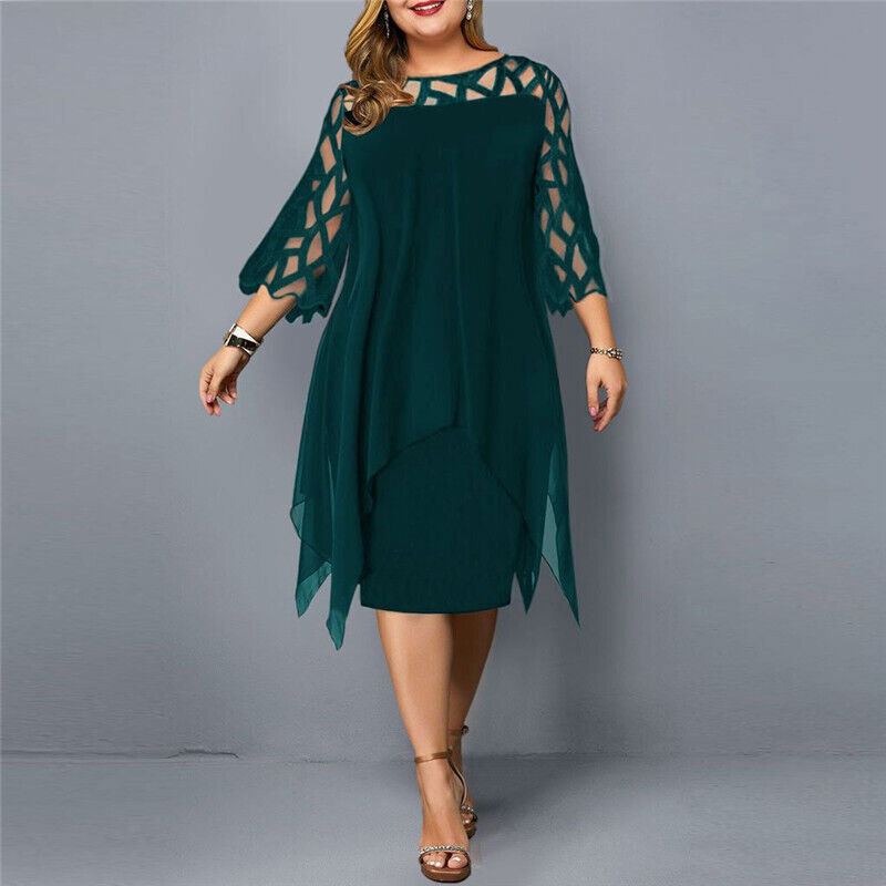 Wendy | Comfortable and Elegant Plus Size Midi Dress