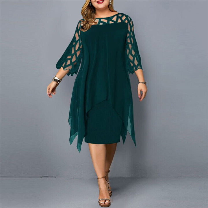 Wendy | Comfortable and Elegant Plus Size Midi Dress