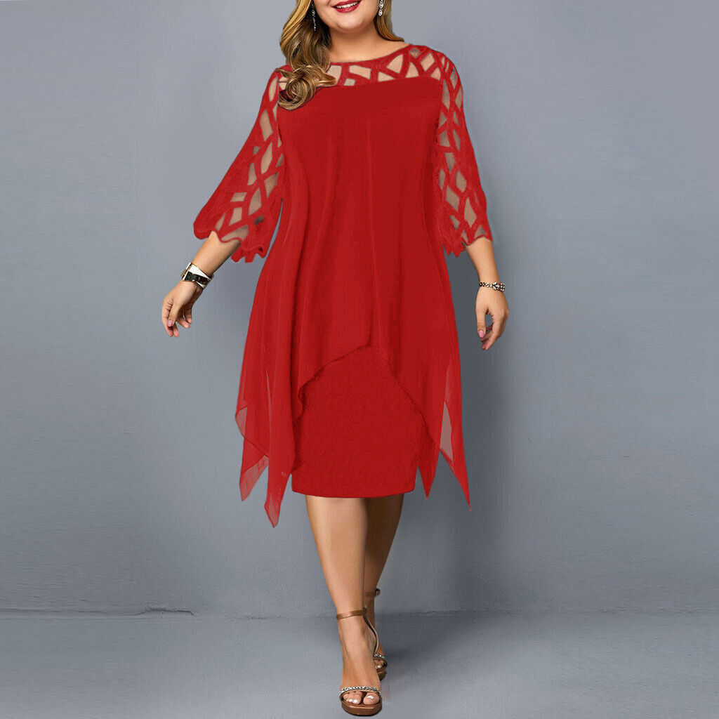 Wendy | Comfortable and Elegant Plus Size Midi Dress