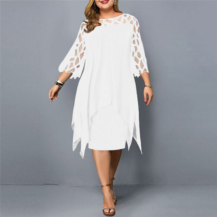 Wendy | Comfortable and Elegant Plus Size Midi Dress