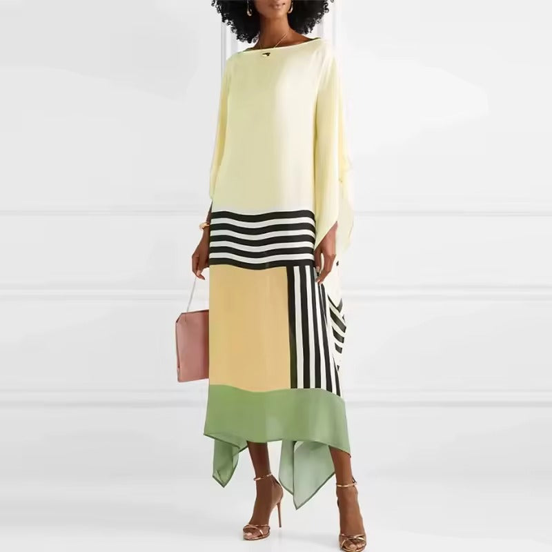 Zarelle | Statement Geometric Caftan Dress