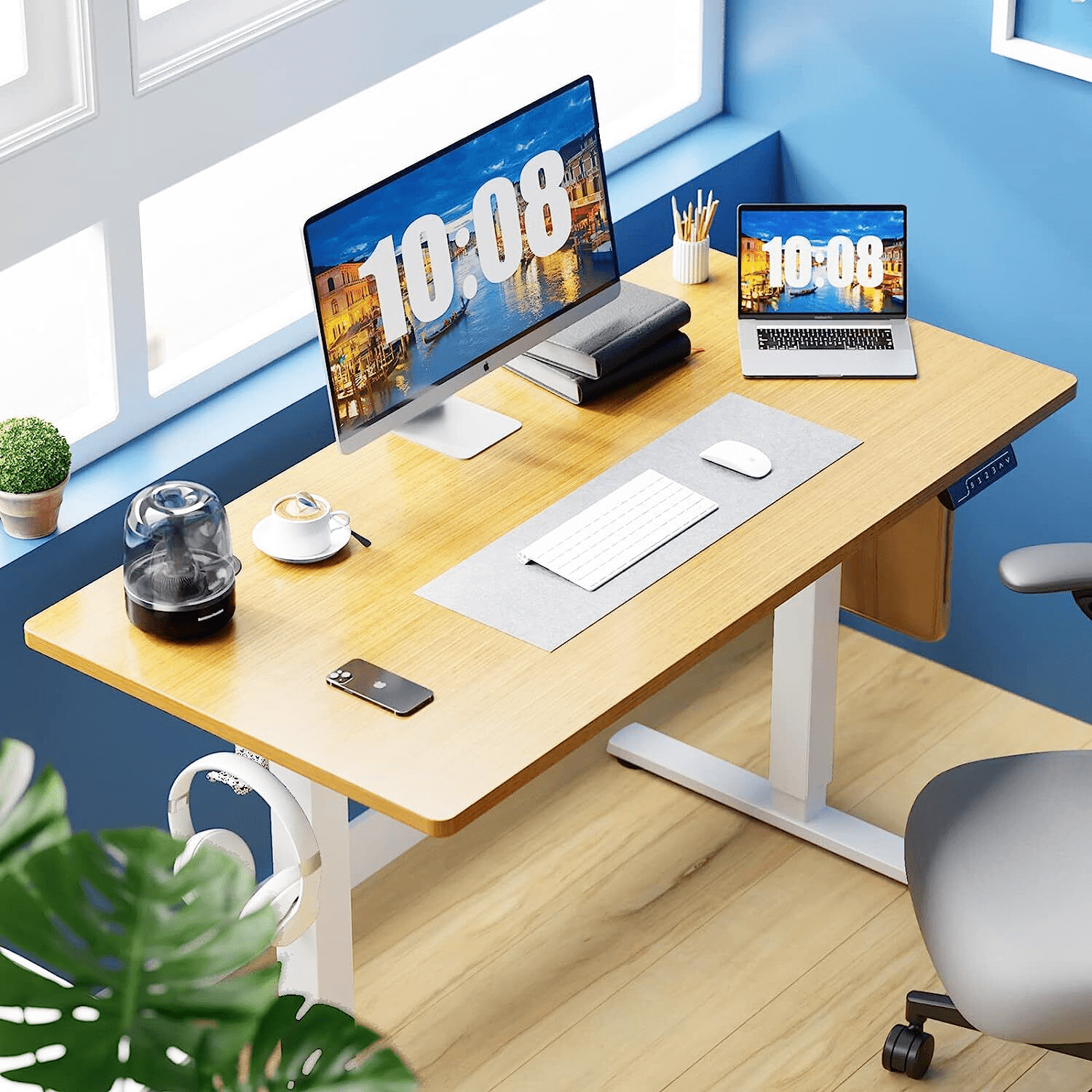 Electric Standing Desk - #2023 Upgraded Height Adjustable Desk