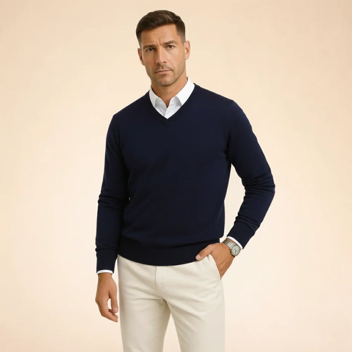 Noah | Kaschmir-V-Pullover