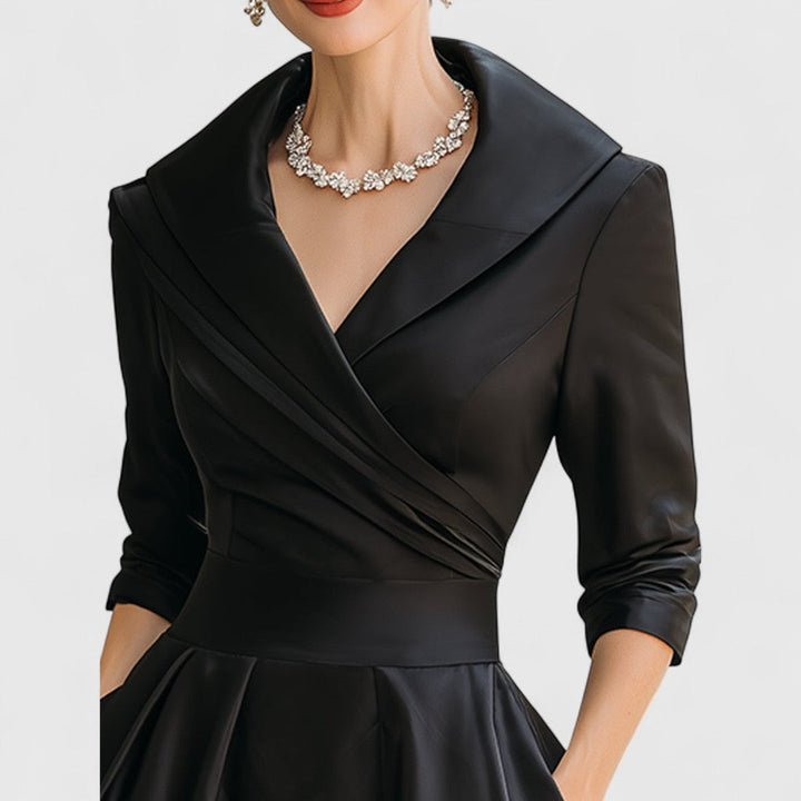 Nivara | Elegantes, ausgestelltes Hochzeitsgastkleid