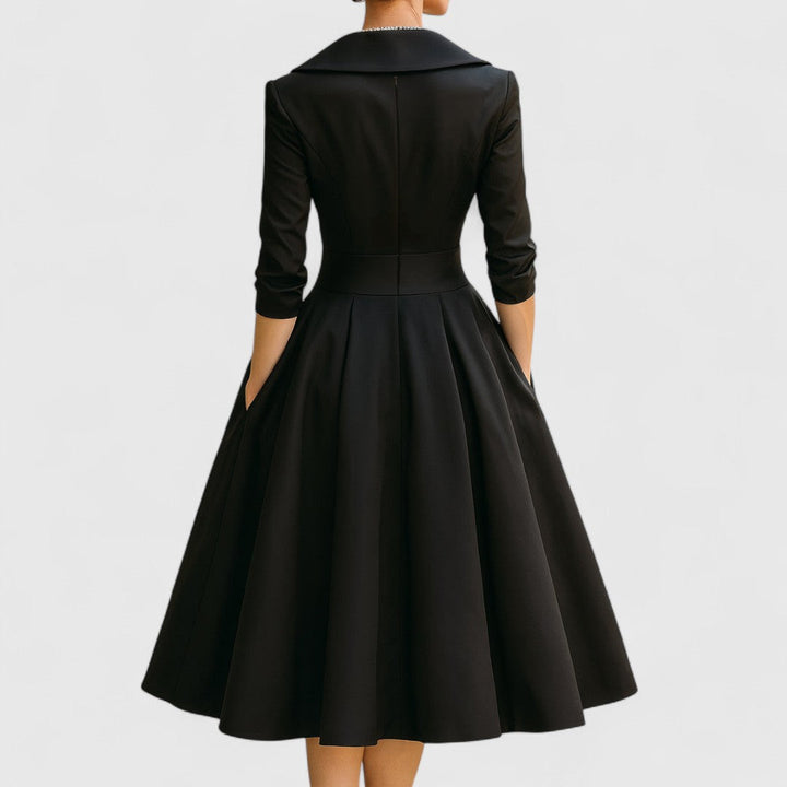 Nivara | Elegantes, ausgestelltes Hochzeitsgastkleid