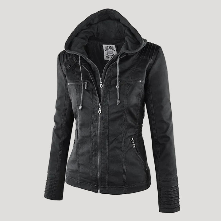 Zirella | Women’s Faux Leather Jacket