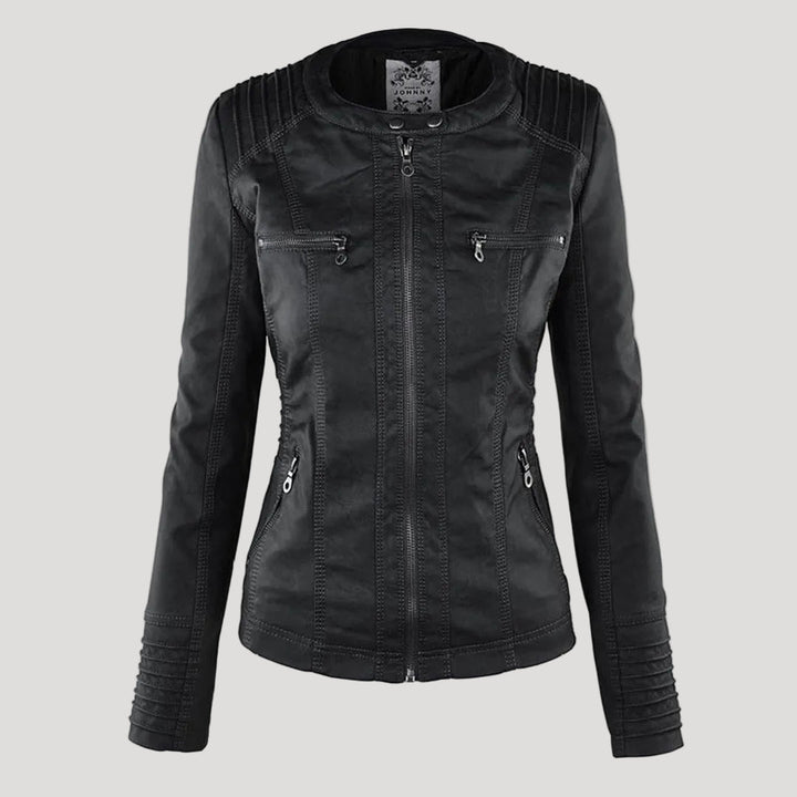 Zirella | Women’s Faux Leather Jacket