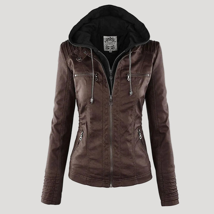 Zirella | Women’s Faux Leather Jacket