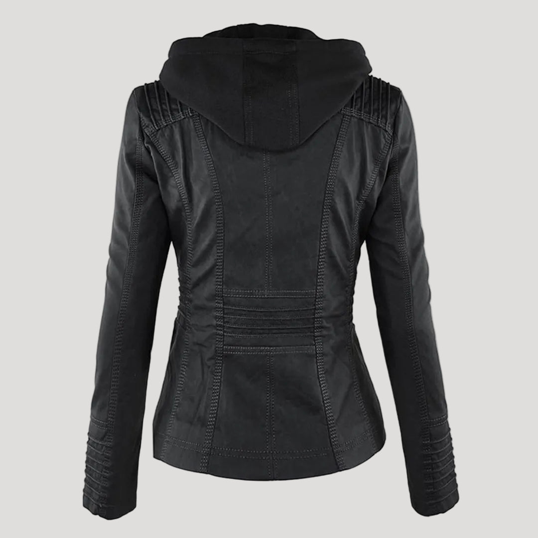 Zirella | Women’s Faux Leather Jacket