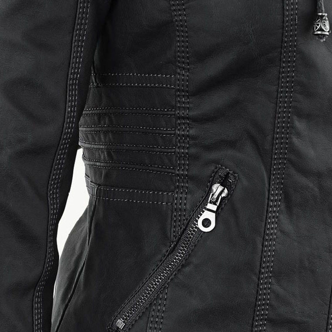 Zirella | Women’s Faux Leather Jacket