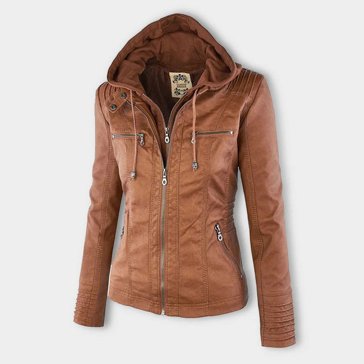Zirella | Women’s Faux Leather Jacket