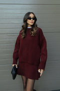 Burgundy red