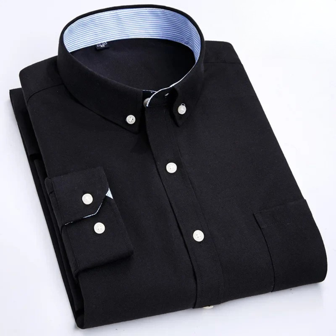 Julian | Klassisches Oxford-Hemd mit Button-Down-Kragen