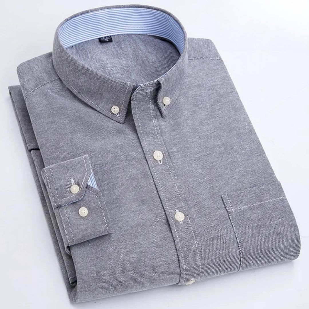 Julian | Klassisches Oxford-Hemd mit Button-Down-Kragen