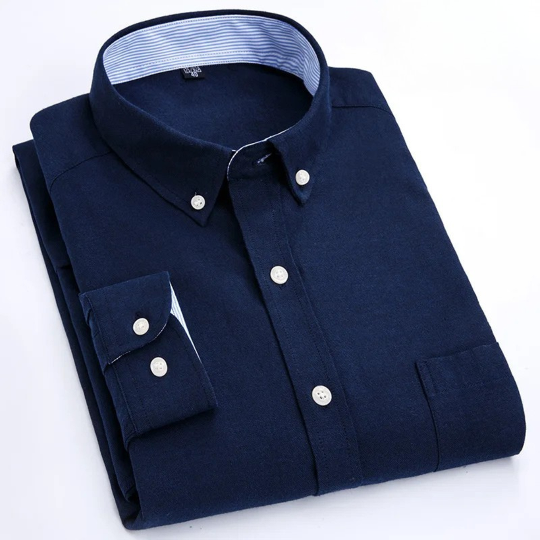 Julian | Klassisches Oxford-Hemd mit Button-Down-Kragen