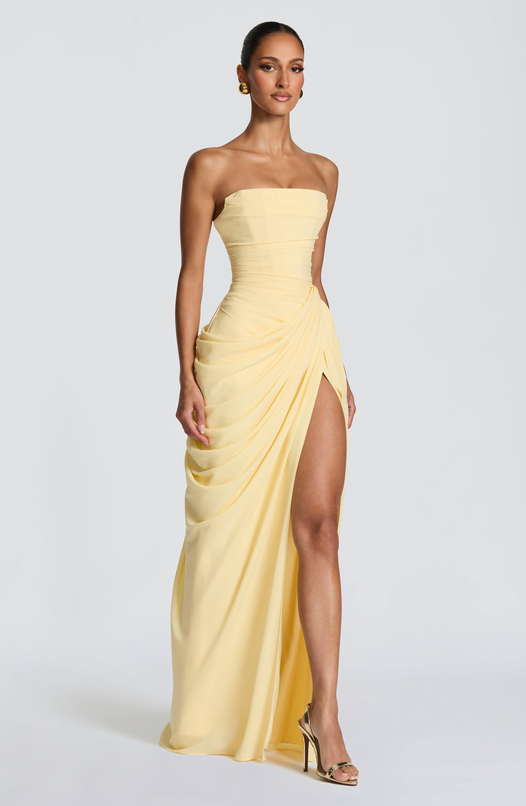 Karin | Glamouröses und raffiniertes Korsett-Maxikleid