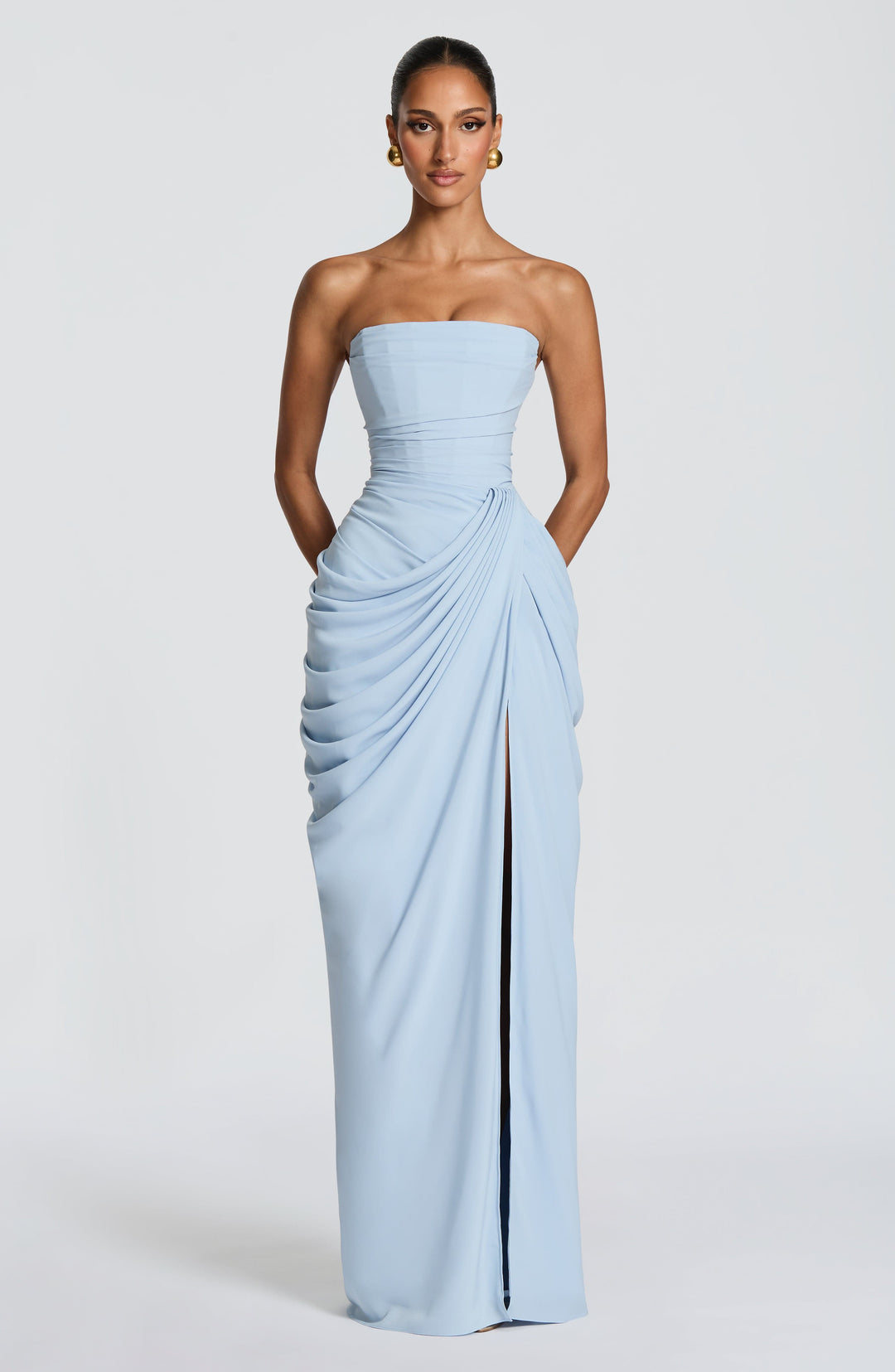Karin | Glamouröses und raffiniertes Korsett-Maxikleid