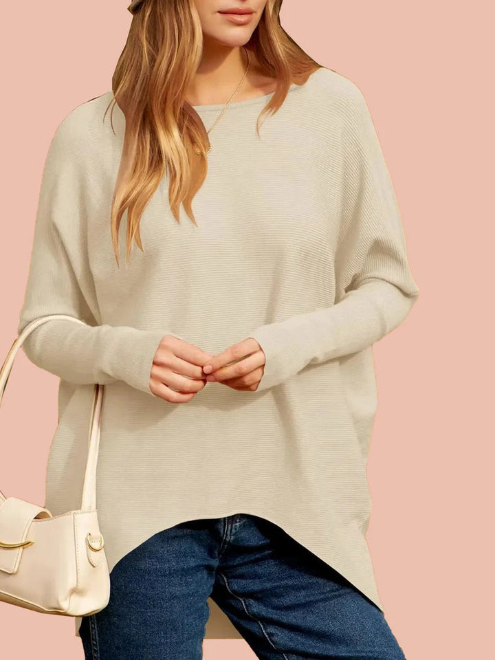 Seravelle | Oversized Rippstrickpullover