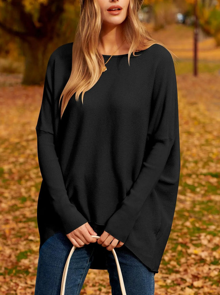 Seravelle | Oversized Rippstrickpullover