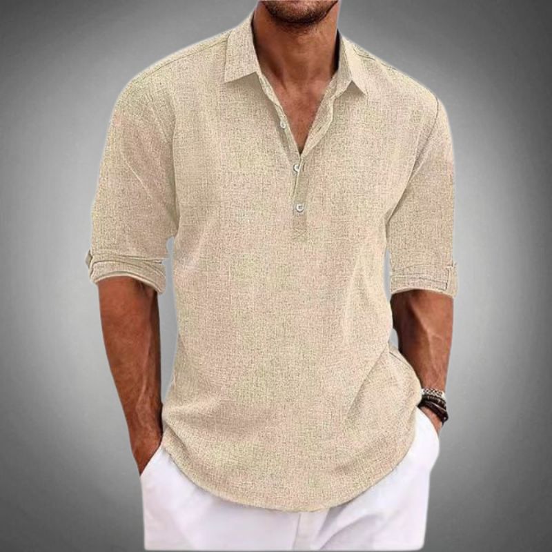 Arvyn | Casual Men’s Popover Shirt