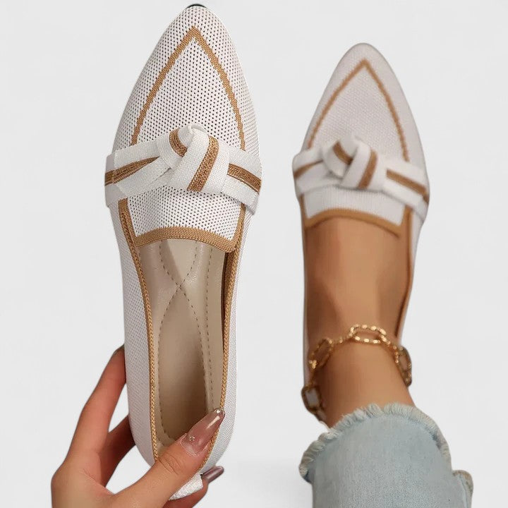 Isabella | Orthopädische Ballerinas mit eleganter Schleife