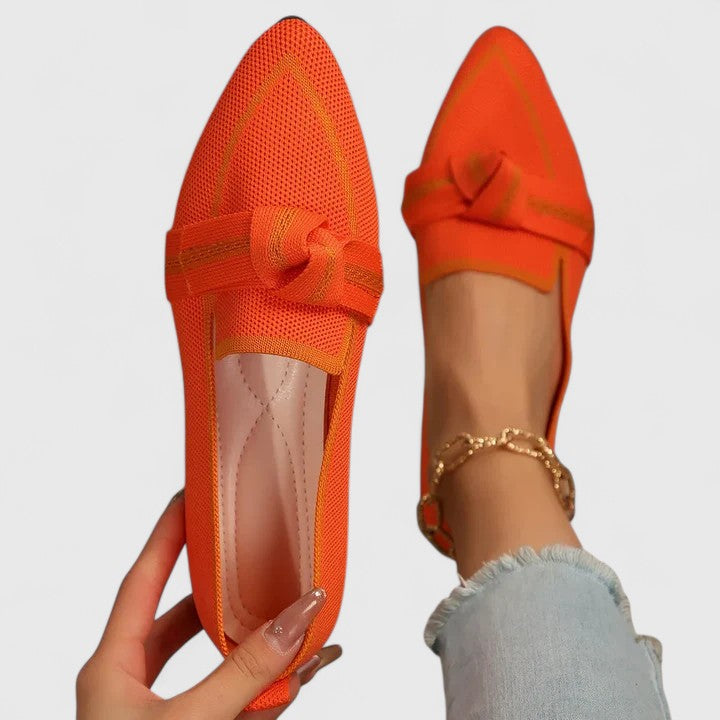 Isabella | Orthopädische Ballerinas mit eleganter Schleife