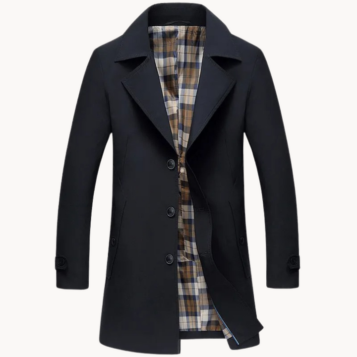 Darian | Winddichter klassischer Trenchcoat für Herren