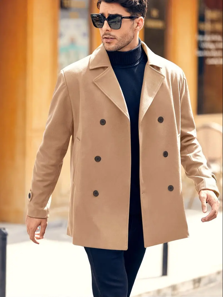Kaelton | Eleganter klassischer Herren-Trenchcoat