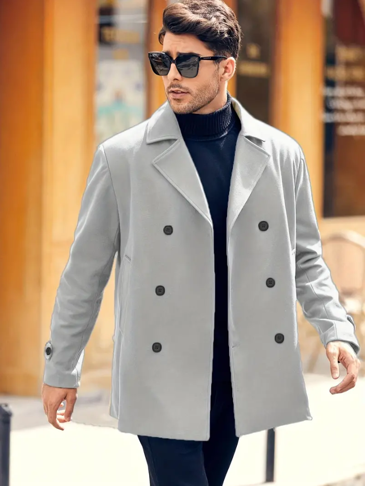 Kaelton | Eleganter klassischer Herren-Trenchcoat