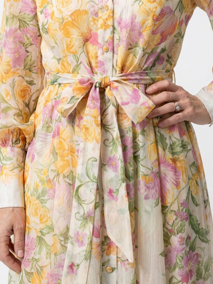 Ava | Timeless And Graceful Floral Maxi Dress