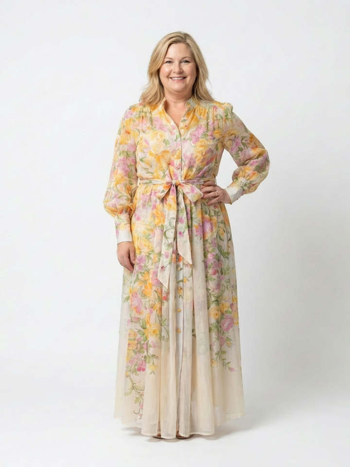Ava | Timeless And Graceful Floral Maxi Dress