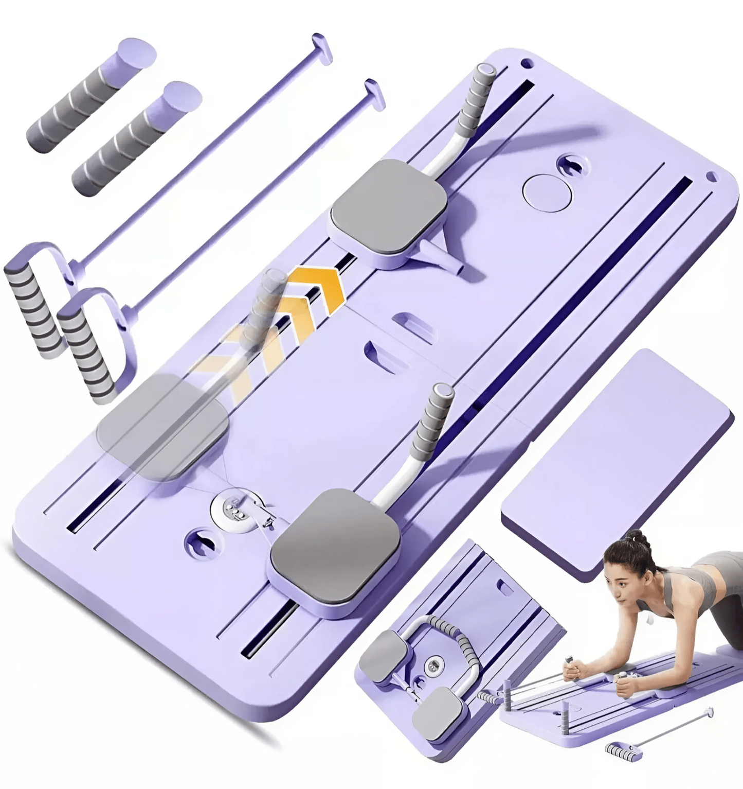 All In One Pilates Board - #2025 Upgraded Whole Body Pilates Board